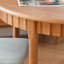 Burlywood Round Solid Dining Table For Dining Room/Kitchen-1563897347