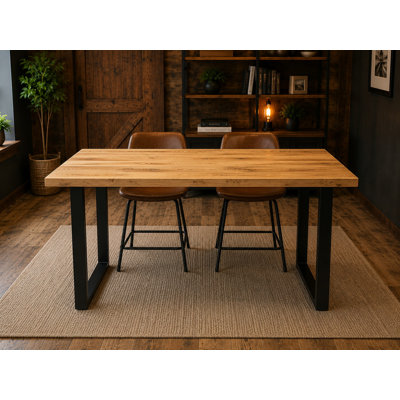 Weathered Luxe Timber Revival Dining Table