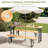 66.5'' Rectangular Portable Folding Table