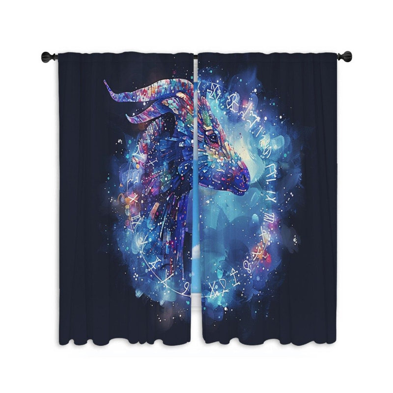 Paire de rideaux obscurcissant en polyester Farrux, L 20 po x L 54 po