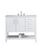 Ensemble de meuble-lavabo simple 42 po Vicini-908146824