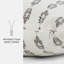 Coussin en coton Rollings