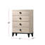 Commode en bois avec 5 tiroirs gris-1203676889