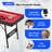 Pool Billiard Game Table W/2 Cue Sticks, 16 Balls, Triangle, Chalk Foldable Pool Table For Kids Family-113697477-113697475
