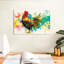 Chickens and Roosters Rooster, reproduction d'art sur toile-998679981