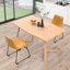Chaise d'appoint revêtue de similicuir Davey-386379606