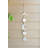 Ceramic Astrology & Stars Wind Chime