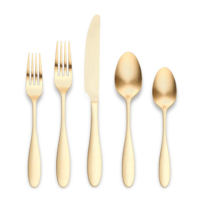 Amadea 18/0 Stainless Steel 20 Pieces Flatware Set