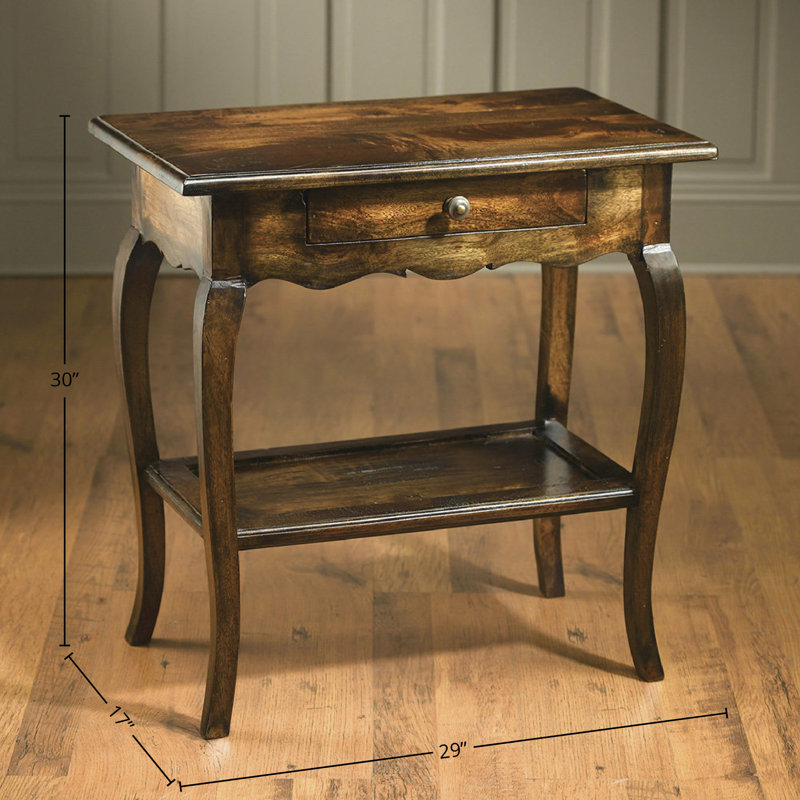 Table de bout avec rangement Dickson