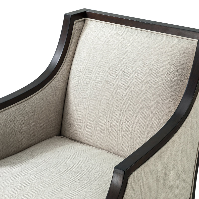 Akiyo Upholstered Armchair, Linen 100% Polyester