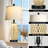 27" Rattan Table Lamps with Night Light & USB/Type-C Ports, LED Bulbs Included-1530751711