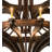 Castilla 21 - Light Iron Dimmable Wagon Wheel Chandelier