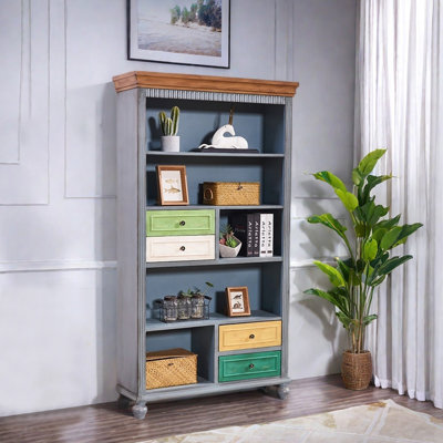 American country style multi-functional bookcase