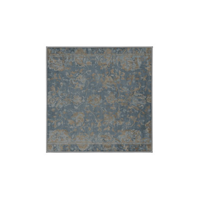 Machine Washable Gray Area Rug