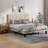 Upholstered Panel Bed-1201490197-1201490185