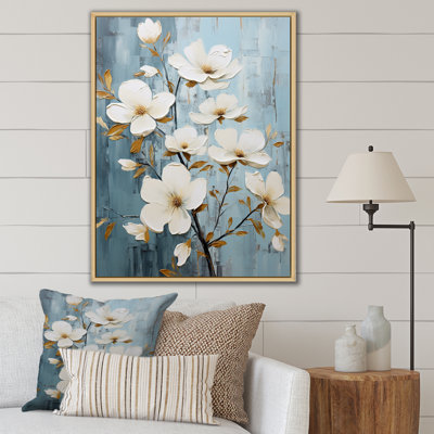 Paix bleue et blanche - impression