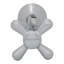 Robinet d'arrêt en forme de croix avec poignée d'arrêt en croix 1/2 "x 3/8" DO-101455532