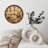 Clock Face With Pirate Ship Treasure Map