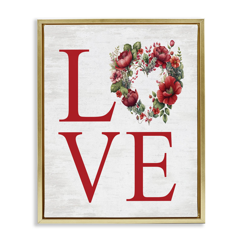 Cadre flottant rustique et romantique, H 21 po x l 17 po, Doré