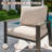 7 Person Outdoor sofa set Aluminum Patio Conversation Set with Coffee Table-1377308494-1377308490