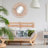 Miroir mural suspendu