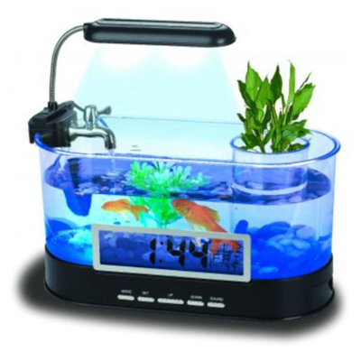 Aquarium de bureau Cheril 1,8 gallons USB