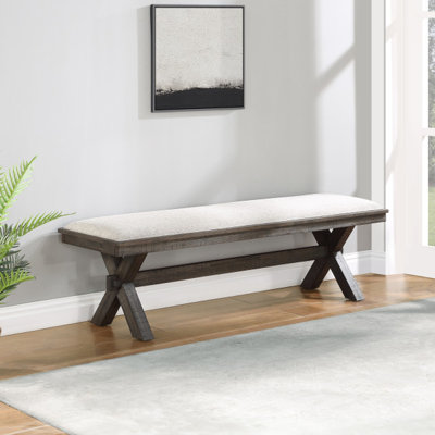 Surbit Polyester Upholstered Bench