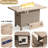 9 Piece Patio Outdoor Conversation Set With Fire Pit Table-395156657