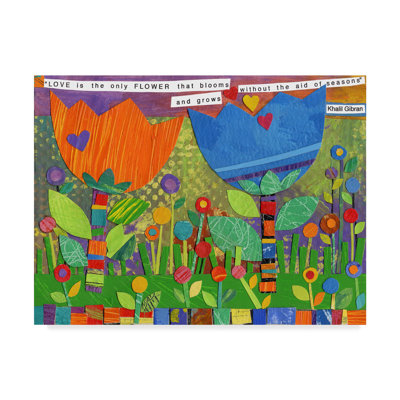 « love 1 », art sur toile