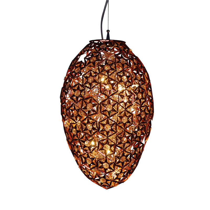 Pendentif en cristal MN série 8-lumière