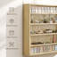 Glass 80 cm W Display Cabinet