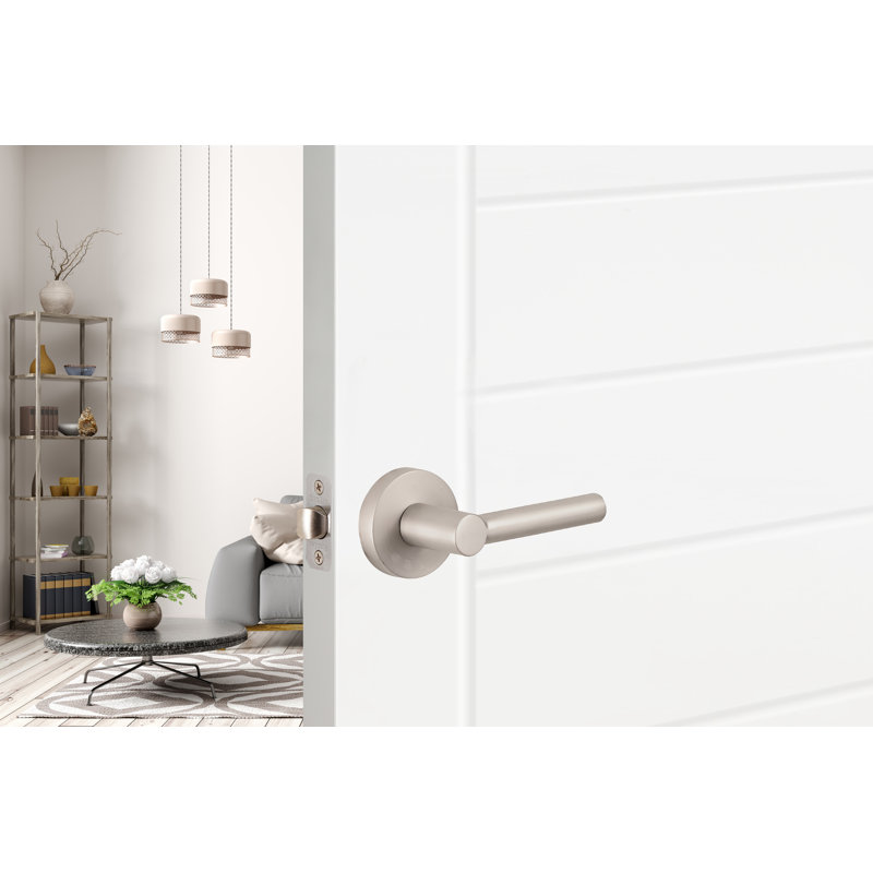 Marin Passage Lever, Satin Nickel