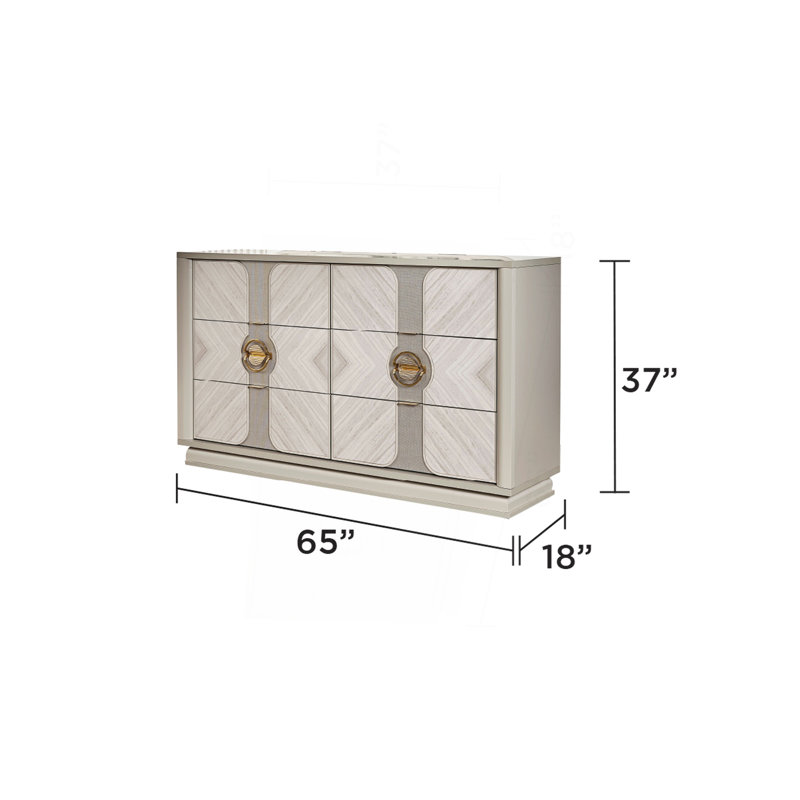 Commode 6 tiroirs Eternity