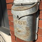 CWI Gifts Galvanized Metal Post Box Wall Mounted Mailbox & Reviews ...