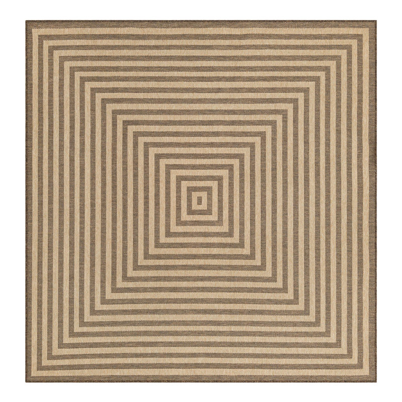 Tapis en polypropylène tissé à la machine Havenhill, Carré 8 pi