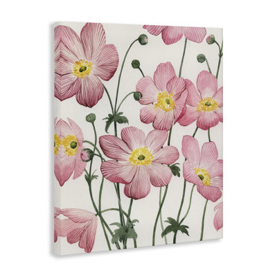 «Sidewalk Anemones in Pink», art mural par Grace Popp