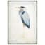 «Blue Heron Bird Wild Animal Gallery», reproduction sur toile-92187137-92187143