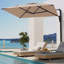 Parasol de patio en porte-à-faux avec auvent rotatif à 180 °-1634552786