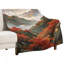 Jeté d'automne en flanelle de luxe, couverture douce et douce pour le canapé-lit du salon-134404832