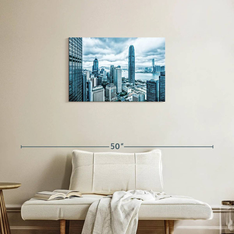 Nicci, majestueux horizon de Hongkong, H 20 po x l 30 po