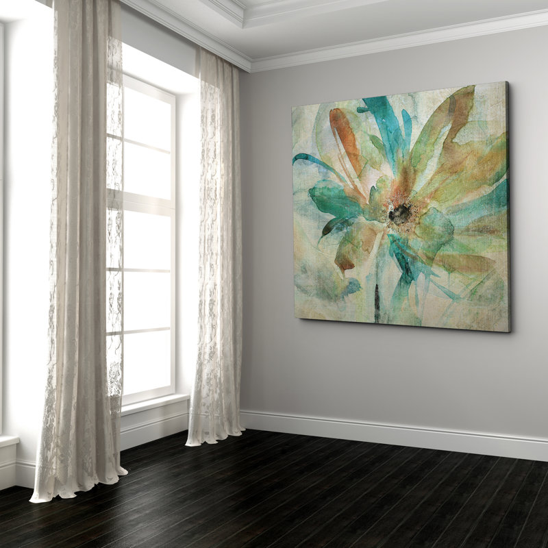 « vif spring », impression sur toile, H 40 po x l 40 po x P 1,5 po, Toile tendue
