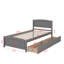 Lit plateforme simple avec deux tiroirs-1618097986