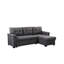 Canapé modulaire réversible avec rangement et couette