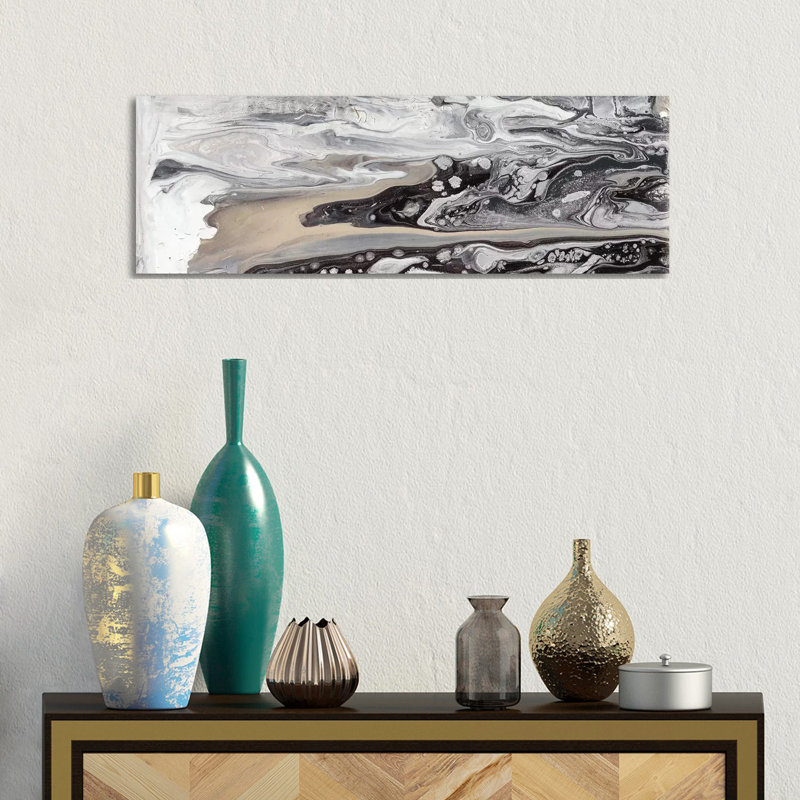 Cycle Iii by Lila Bramma - Wrapped Canvas Panoramic Gallery-Wrapped Canvas Giclée, 30.48 cm H x 91.44 cm W x 3.175 cm D