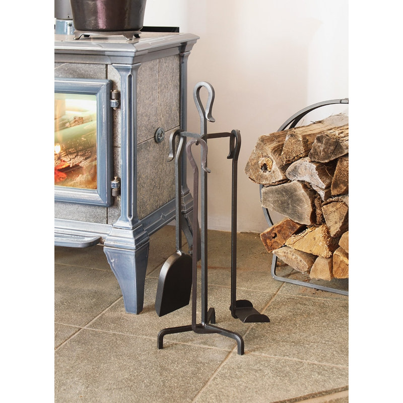 Debord Iron Fireplace Tool Set