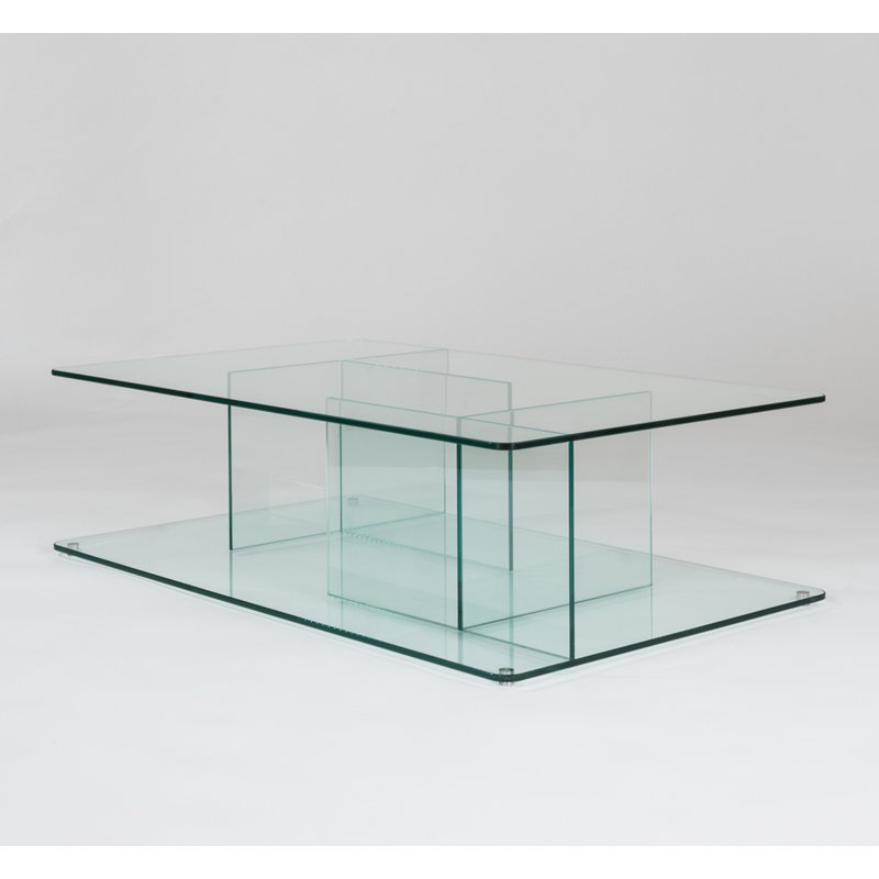 Lucent Glass Coffee Table, Clear