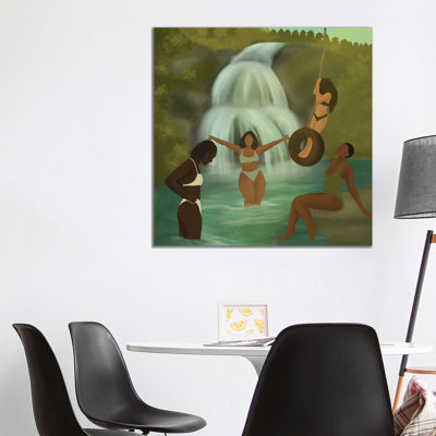 Green by Sarah Dahir - Gallery-Wrapped Canvas Giclée on Canvas