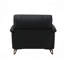 Chaise en cuir Eilene