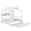 Lit maison avec lit gigogne et tablette de rangement-283694659-283694658