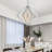 Savanah 4-Light Chandelier With Clear Crystal Accents-584962432